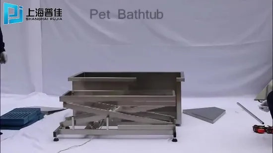 Dog Washing Machine with Dryer Grooming Salon Bath in Stainless Steel