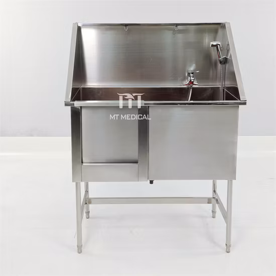 Bañera para perros, lavadora, SPA para mascotas, bañeras, fregadero médico, equipo veterinario